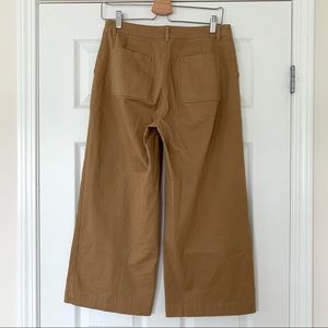 High waisted wide leg pants